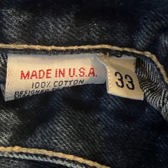 Vintage Calvin Klein Jeans Men 90s USA 32/33 - Picture 2 of 3